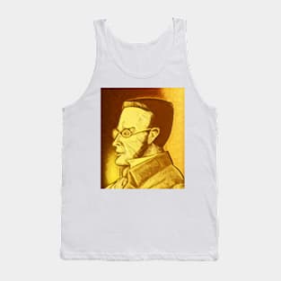 Max Stirner Golden Portrait | Max Stirner Artwork 7 Tank Top